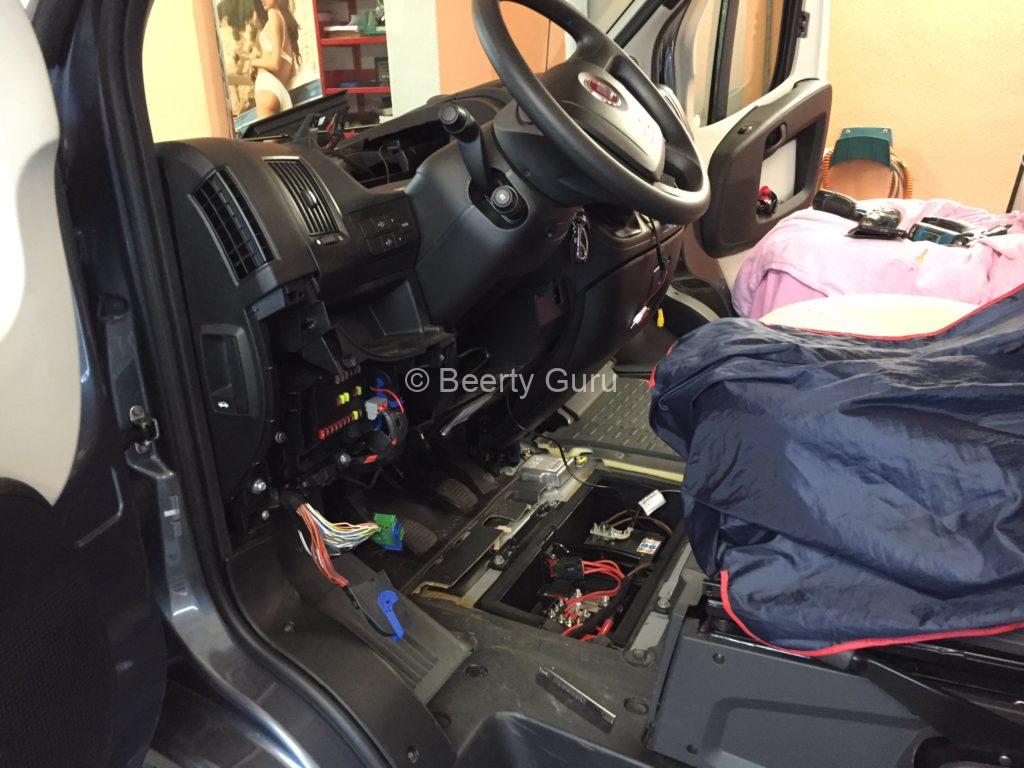 Aviso de solução de problemas na caravana