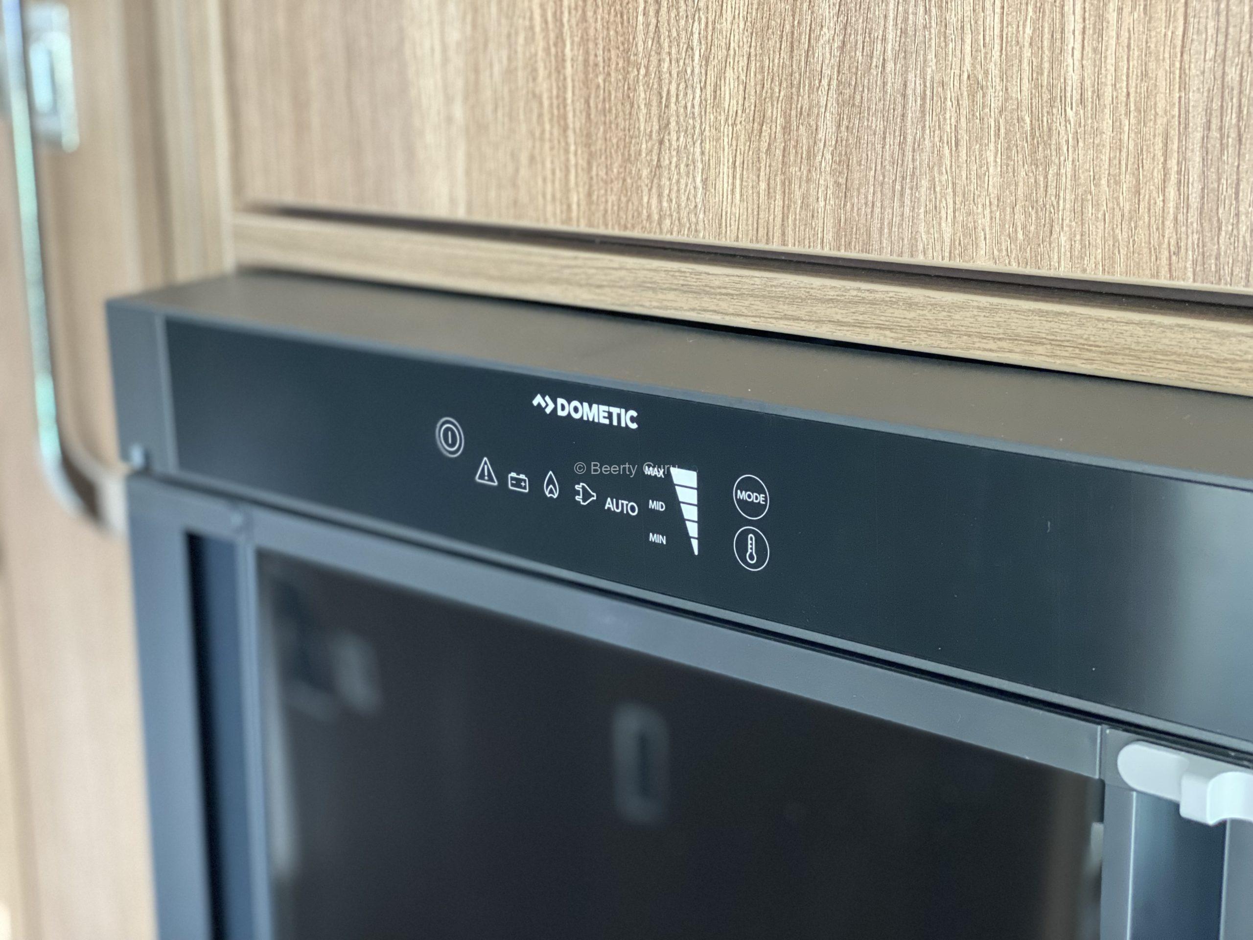 Användning av husvagnens kylskåp