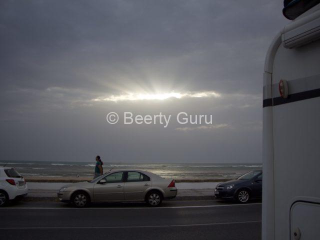 Onde estacionamos em Cádiz
