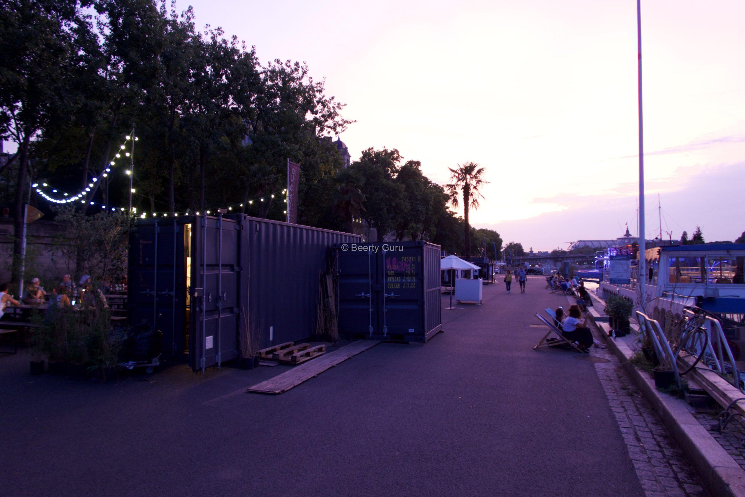 Docksession Párizsban