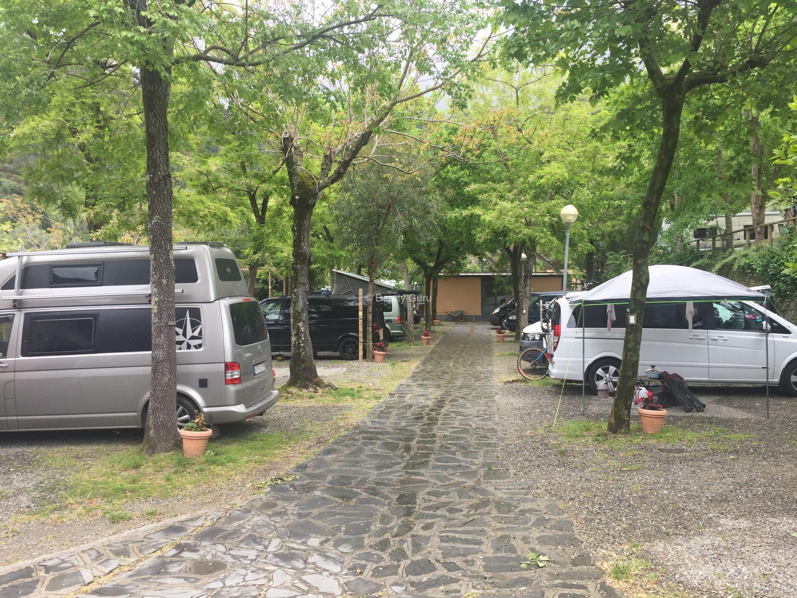 Dodávka určená do kempu